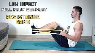 Miniature : Low impact Resistance Band Full Body Workout Program #46