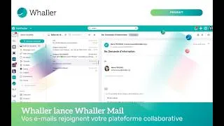 Miniature : Whaller Mail — Messagerie e-mail souveraine intégrée à votre plateforme collaborative