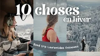 Miniature : 10 CHOSES À FAIRE en hiver au Québec - Road Trip Laurentides - Outaouais