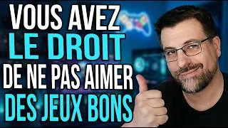 Miniature : Vous avez le DROIT de ne pas aimer des jeux bons (et je devrais même pas avoir à le dire !)