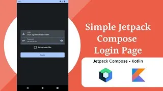 Miniature : Simple Login UI in Jetpack Compose