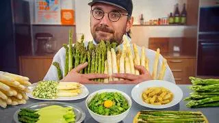 Miniature : 5 recettes faciles et rapides pour sublimer les asperges ! 🍃☀️