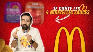 Miniature : Je teste les 4 nouvelles sauces (3 XXL pour McNuggets) en édition limitée de McDonald's !