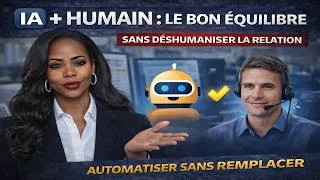 Miniature : Comment l’IA peut aider votre service client sans déshumaniser la relation ?IA service client,
