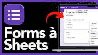 Miniature : Comment exporter les réponses Google Forms vers Sheets ou Excel – Guide complet (2026)
