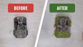 Miniature : Camouflage Piège Photo / Trail Camera Camouflage Tutorial