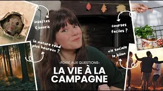 Miniature : Vivre à la campagne | vie sociale, insectes et souris, + heureux ?