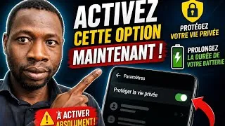 Miniature : Ton téléphone te surveille ? Active cette option tout de suite !Le réglage secret qui protège 