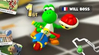 Miniature : JE SMURF de MANIERE ABERRANTE ( Ranked Mario Kart )