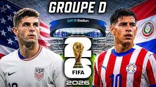 Miniature : COUPE DU MONDE 2026 | ÉTATS-UNIS VS PARAGUAY | GROUPE D | J1 | JE COMMENTE LE MATCH SUR FC26