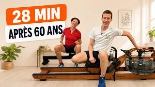 Miniature : 28min de rameur après 60 ans : La séance que je donne à mes élèves