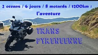 Miniature : Ma transpyrénéenne en moto : A travers les montagnes, de la méditerranée à l'atlantique [ep1]
