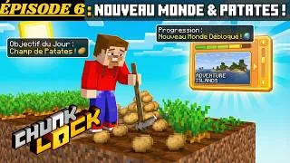 Miniature : Chaque RANG me rapproche d’un NOUVEAU MONDE… | Minecraft Chunklock #6