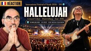 Miniature : 191 pays. Une seule chanson. | "Hallelujah" – International Festival of Youth 2026 Reaction 🇫🇷🌍