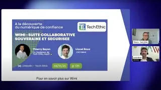 Miniature : Interview Tech Ethic de Lionel Roux, CEO de Wimi V8
