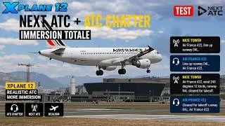 Miniature : X-Plane 12 | Next ATC + ATC Chatter | Immersion Totale en Vol Réaliste