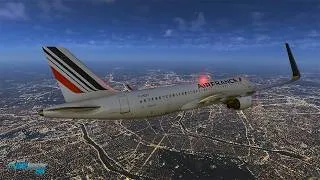 Miniature : ATTERRISSAGE DE NUIT A PARIS-ORLY PISTE 06 I A320 I MSFS 2024