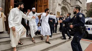 Miniature : Ce qui s’est passé après que des musulmans ont interrompu ce service religieux a laissé tout...