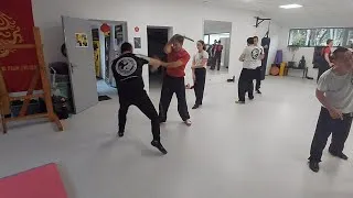 Miniature : Deplacement et protection exercice simple wing tsun evolution