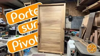 Miniature : PORTE SUR PIVOT "IROKO" | Teaser
