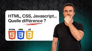 Miniature : HTML, CSS et JavaScript expliqués simplement (avec une maison 🏠)