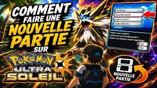 Miniature : COMMENT FAIRE UNE NOUVELLE PARTIE SUR POKEMON ULTRA SOLEIL