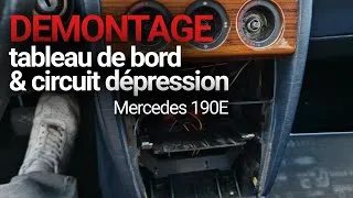 Miniature : Réparation commande de ventilation pneumatique Mercedes 190E (W201 phase 2)