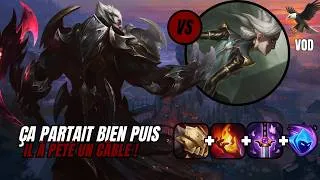 Miniature : ÇA PARTAIT BIEN PUIS IL À PÉTÉ UN CÂBLE !! - SoloQ Master - Darius vs Camille