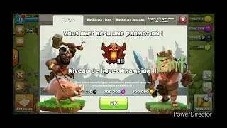 Miniature : Je passe CHAMPION ! Clash of clans