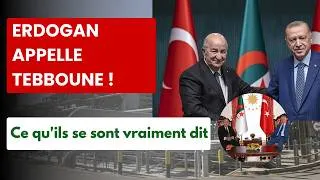 Miniature : Erdogan appelle Tebboune : ce qu'ils se sont vraiment dit sur la Turquie et l'Algérie