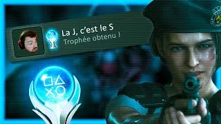 Miniature : La POLICE 👮‍♀️, un STALKER 👀 et un PLATINE 🏆 (Resident Evil 3 Remake)