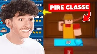 Miniature : Combien de NUITS peut-on Survivre avec la PIRE Classe sur 99 Nuits.. (Roblox)