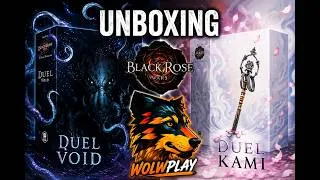 Miniature : Black Rose Wars Duel : Void + Kami | Déboitage et premières impressions