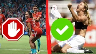 Miniature : 5 Célébrations Iconiques du Foot Féminin (❌🍆🍑)