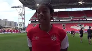 Miniature : Ashley Lawrence - starting the road to France