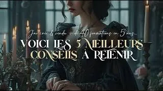 Miniature : J'ai crée + de 40 formations 👸🏻 (Voici les 5 meilleurs conseils si tu veux faire pareil ⬇️)