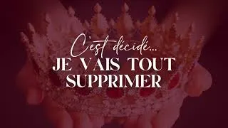 Miniature : C’est décidé, je vais tout supprimer. 🏰