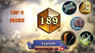 Miniature : Hearthstone - TOP 5 DECKS - Woodchuck