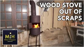 Miniature : How To Make A Wood Stove. I made a heater with an oil barrel.
