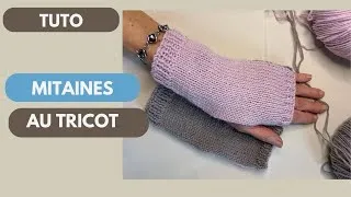 Miniature : Apprendre à tricoter des mitaines : tutoriel pas à pas.