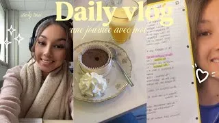 Miniature : Vlog : une journée avec moi en tant que lycéenne en terminale générale ( grwm, shopping, cours...) 