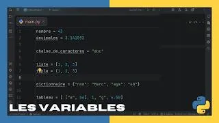 Miniature : Apprendre Python - Les variables (types indispensables)