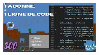 Miniature : Chaque nouvel abonné me donne 1 ligne de code | Épisode 4 (300 abonnés)