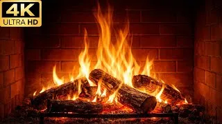 Miniature : 👉 Fireplace Relax 🔥 10 Hours Crackling Fire Sounds for Deep Sleep & Relaxation (4K)