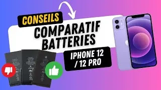 Miniature : Comparatifs des différentes qualités de batteries - iPhone 12 / 12 Pro