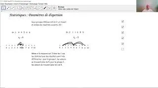 Miniature : Statistiques   paramètres de dispersion F3017