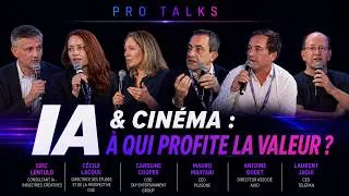Miniature : PRO TALKS : IA & CINÉMA, À QUI PROFITE LA VALEUR ?