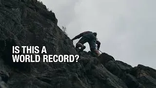 Miniature : World Record? | Climbing 4810m in 4 hours for the World Climate Relay