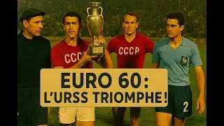 Miniature : EURO 60 rétro : Final :  USSR vs Yugoslavia 2-1 [ HD in colour ] [ french original comment ]
