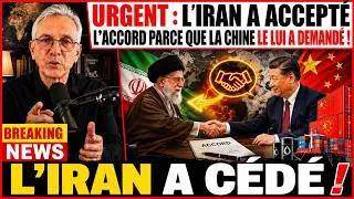 Miniature : URGENT : L’Iran a accepté l’accord parce que la Chine le lui a demandé.